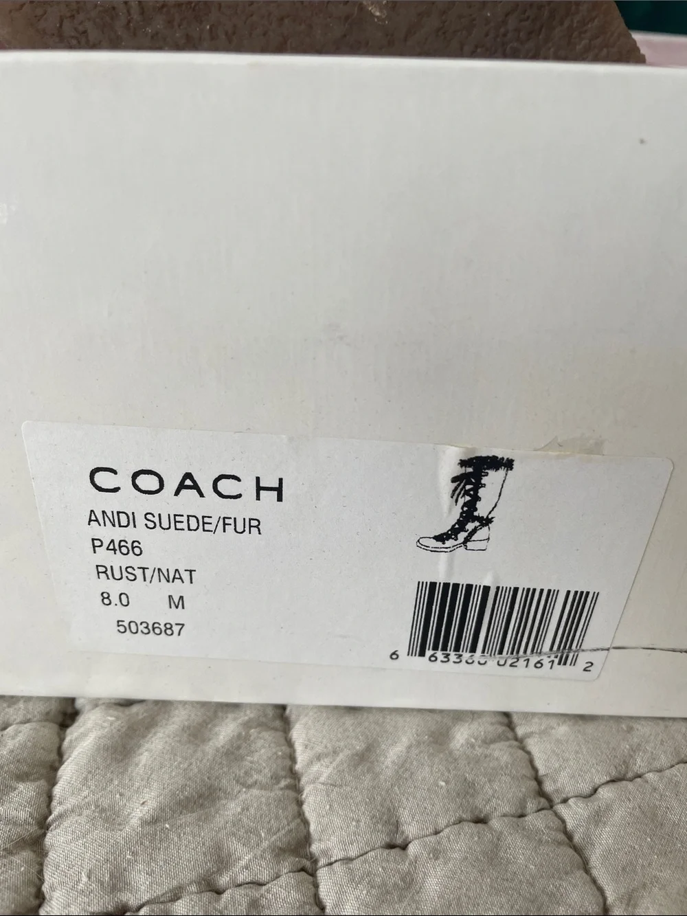 Coach stylish lace